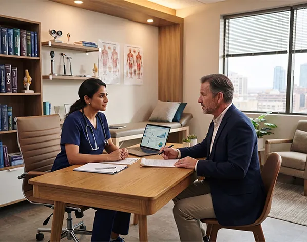 Google Ads strategy consultation with a medical practice
