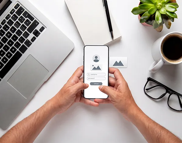Mobile landing page optimized for a medical practice
